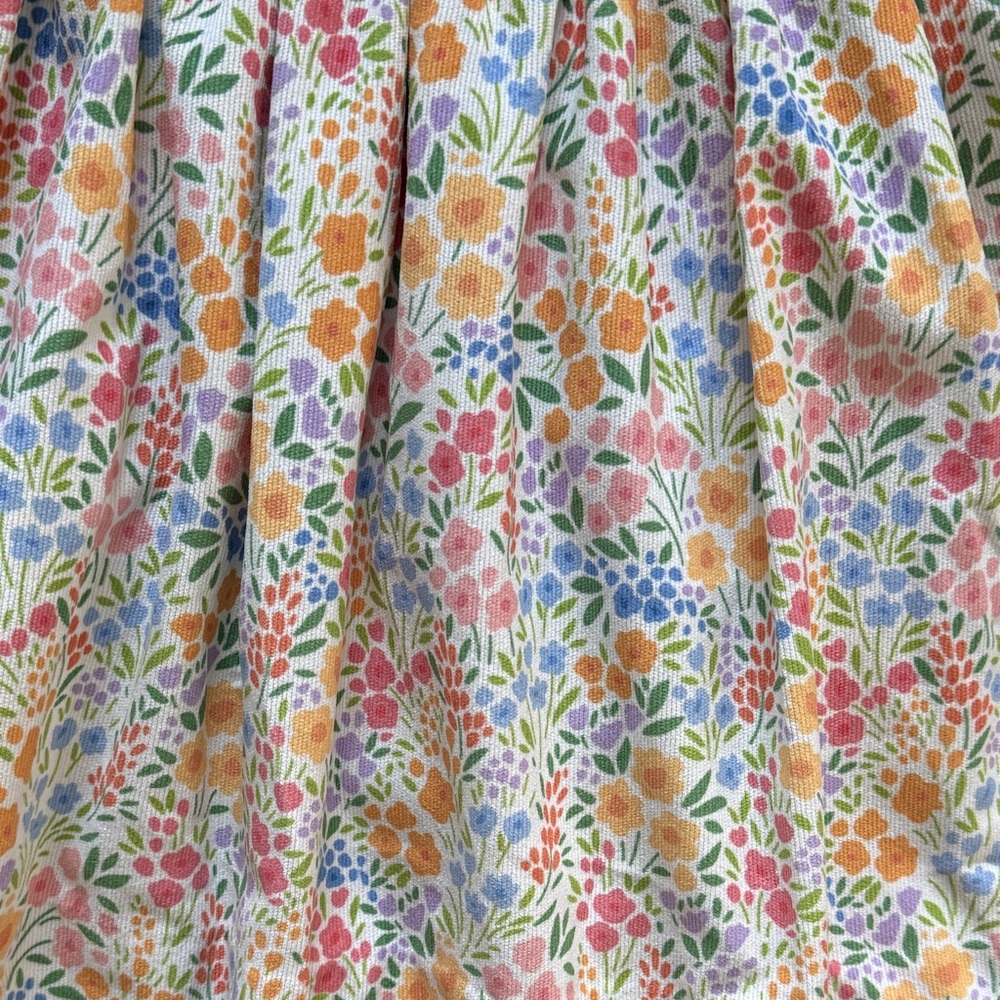 Cecil And Lou Floral Print Smocked Corduroy Dress New And Never Worn - Picture 4 of 14
